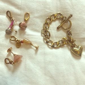 Juicy bracelet & charms